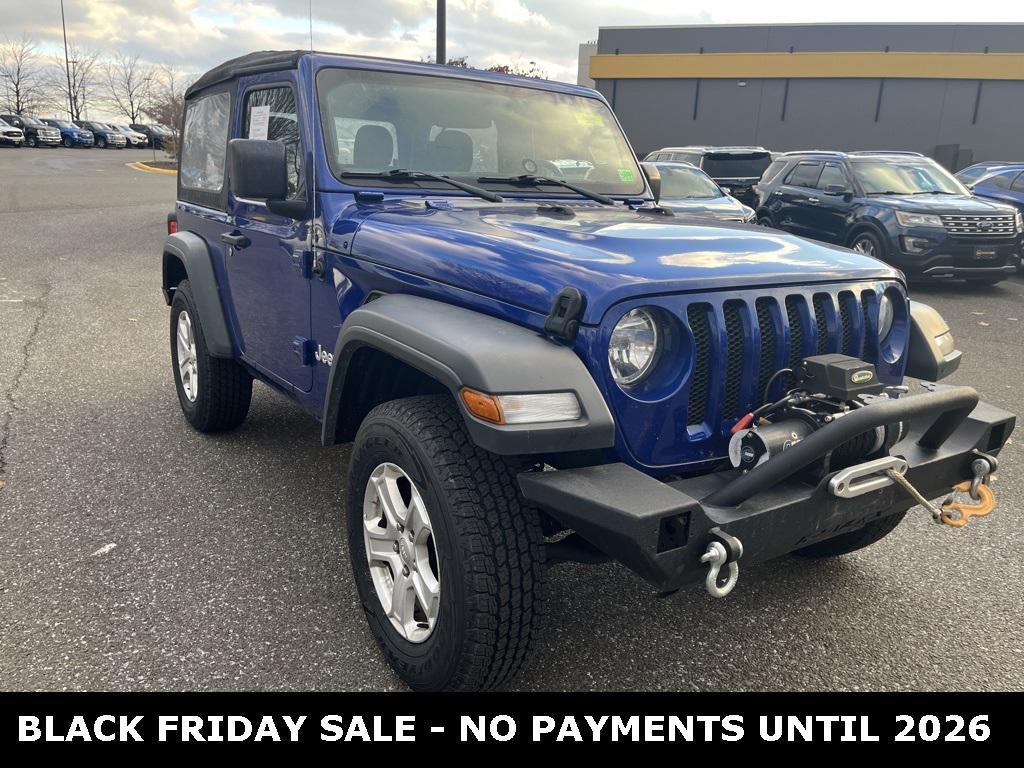 used 2020 Jeep Wrangler car, priced at $24,999