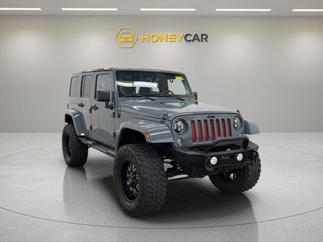 used 2014 Jeep Wrangler Unlimited car, priced at $17,794