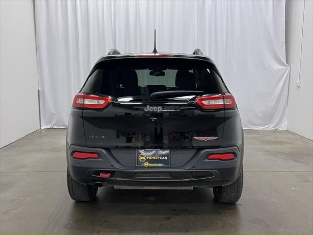 used 2018 Jeep Cherokee car, priced at $15,494