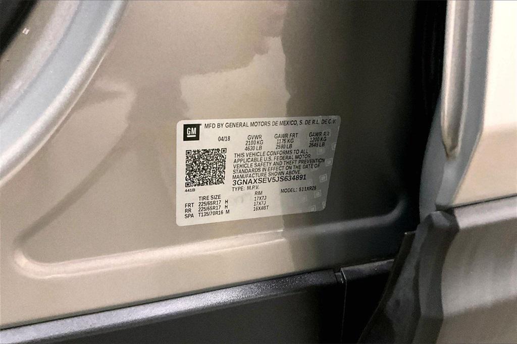 used 2018 Chevrolet Equinox car, priced at $16,899