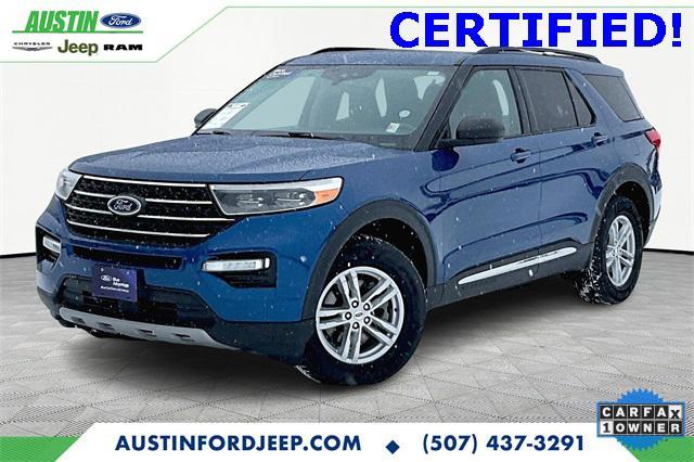 used 2021 Ford Explorer car, priced at $30,490