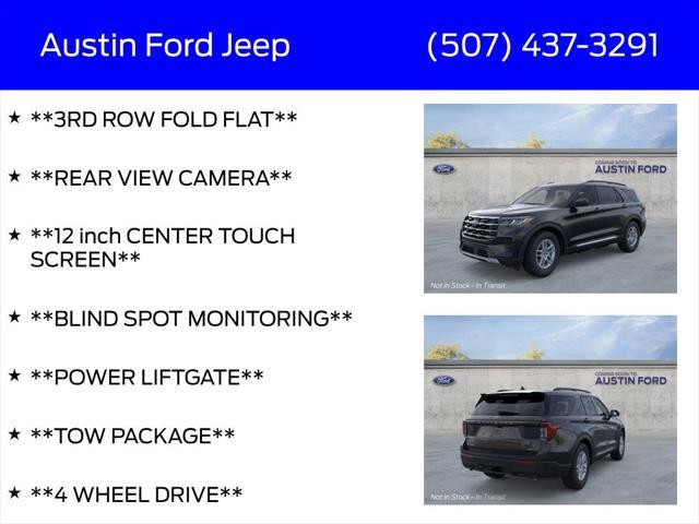 new 2025 Ford Explorer car, priced at $40,252