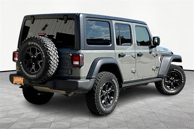 used 2021 Jeep Wrangler Unlimited car, priced at $30,990