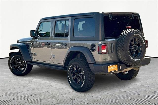 used 2021 Jeep Wrangler Unlimited car, priced at $30,990