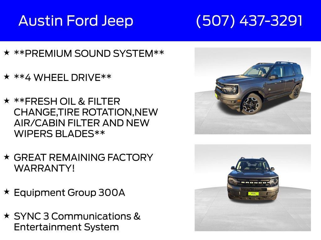 used 2024 Ford Bronco Sport car, priced at $29,980