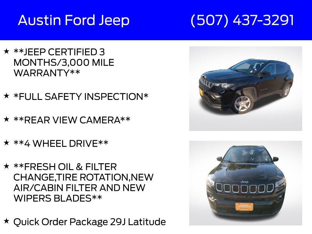 used 2024 Jeep Compass car, priced at $21,980