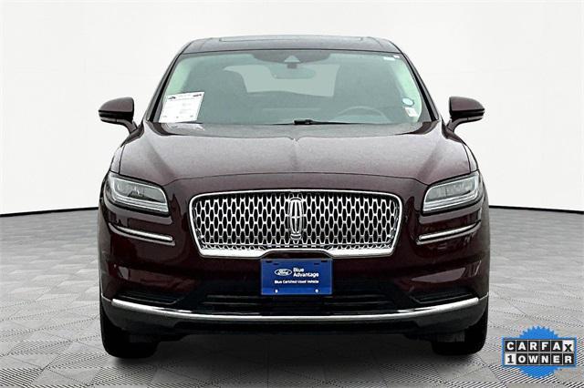 used 2021 Lincoln Nautilus car, priced at $31,990