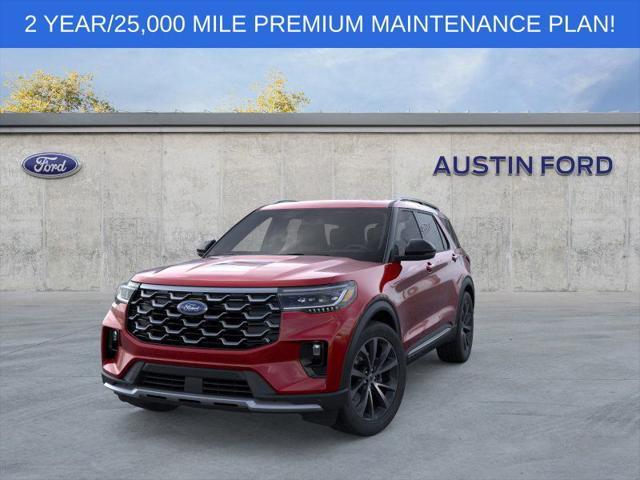 new 2025 Ford Explorer car, priced at $57,880