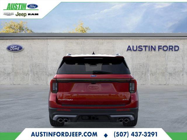 new 2025 Ford Explorer car, priced at $57,880