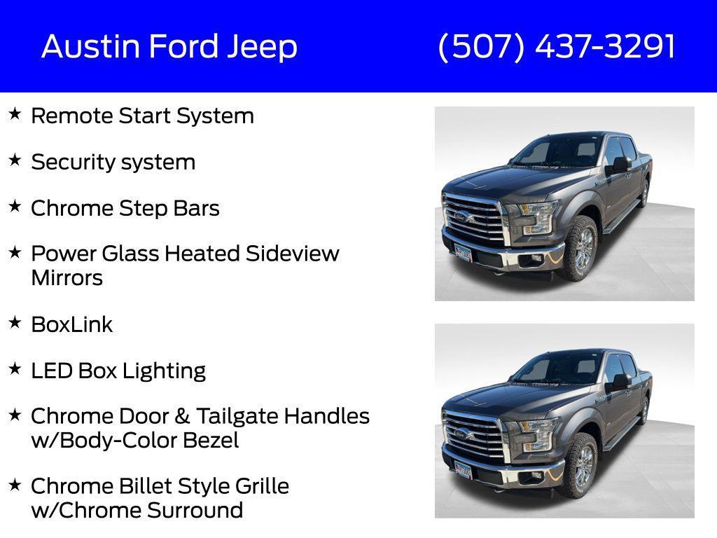 used 2017 Ford F-150 car, priced at $23,750