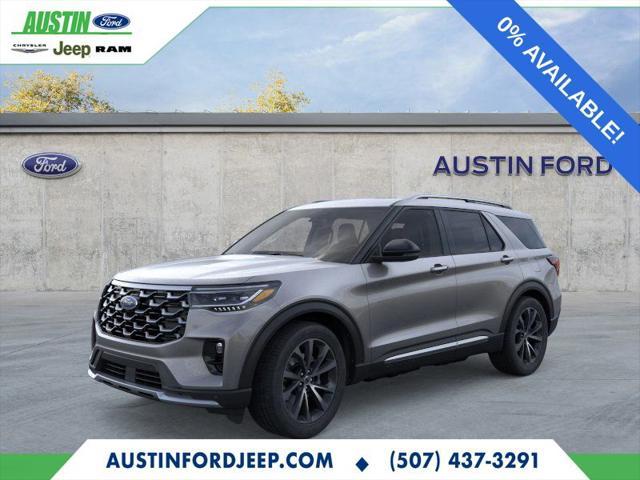 new 2025 Ford Explorer car, priced at $55,990