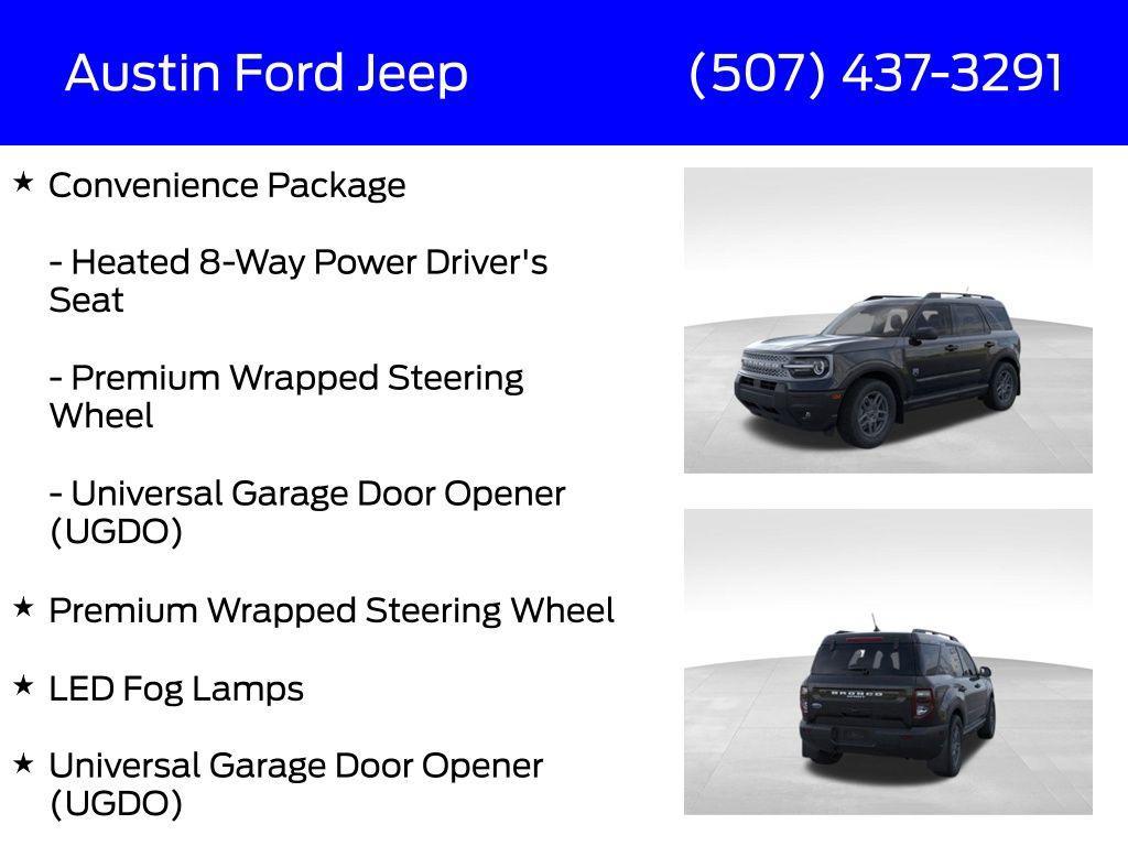new 2025 Ford Bronco Sport car, priced at $29,285