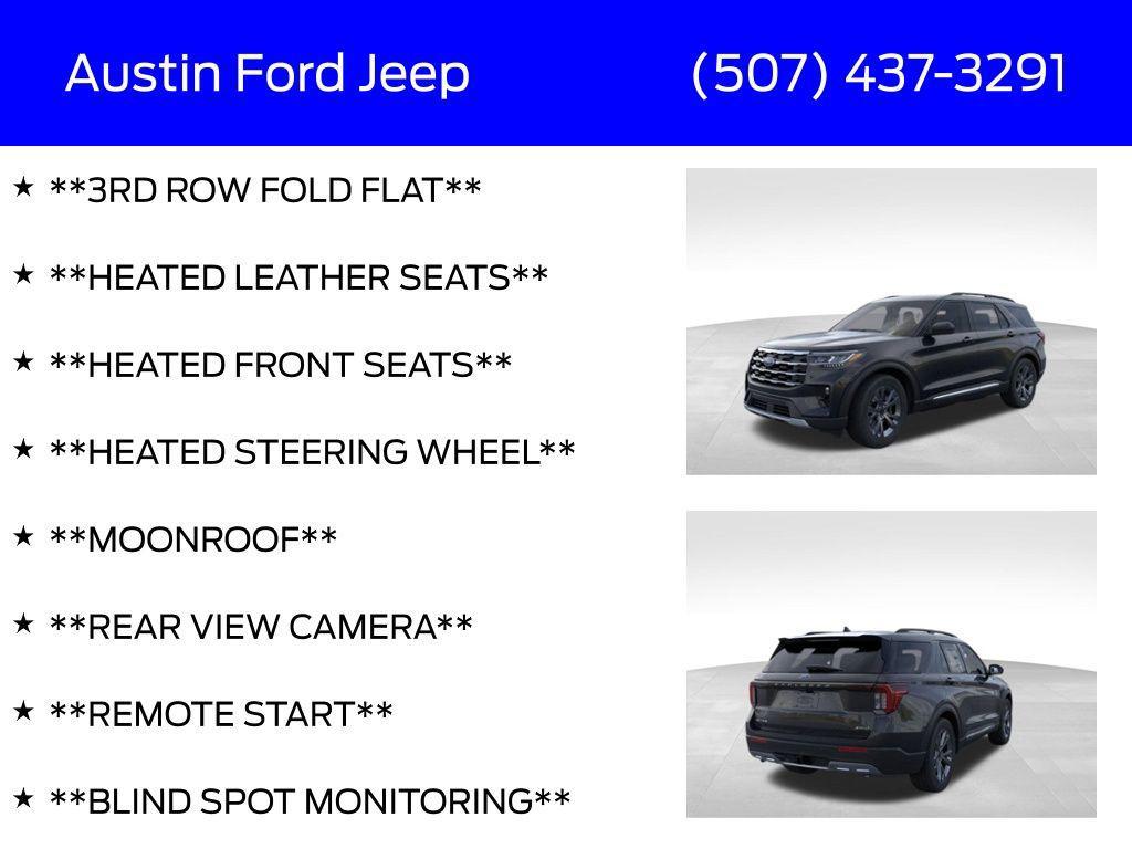 new 2025 Ford Explorer car, priced at $44,012