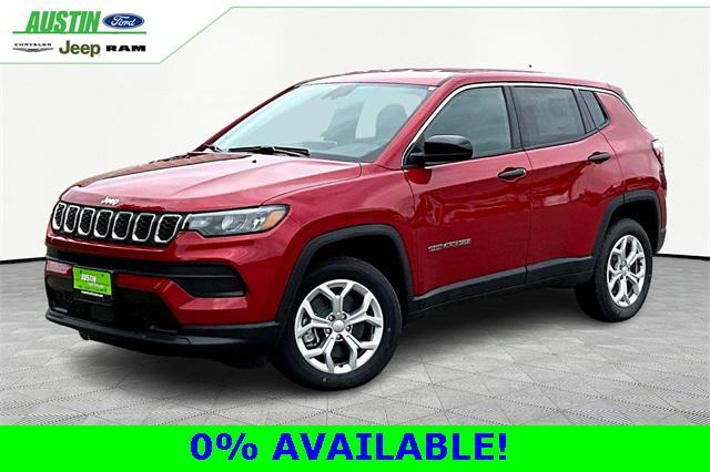 new 2024 Jeep Compass car, priced at $27,990