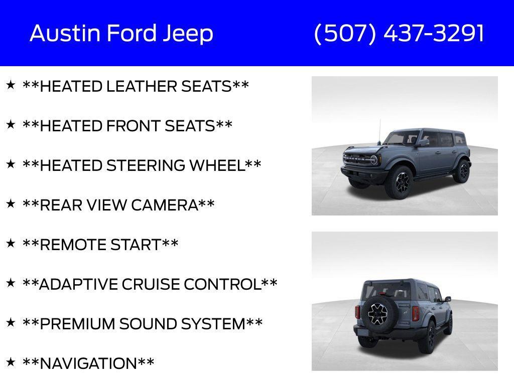 new 2024 Ford Bronco car, priced at $50,735
