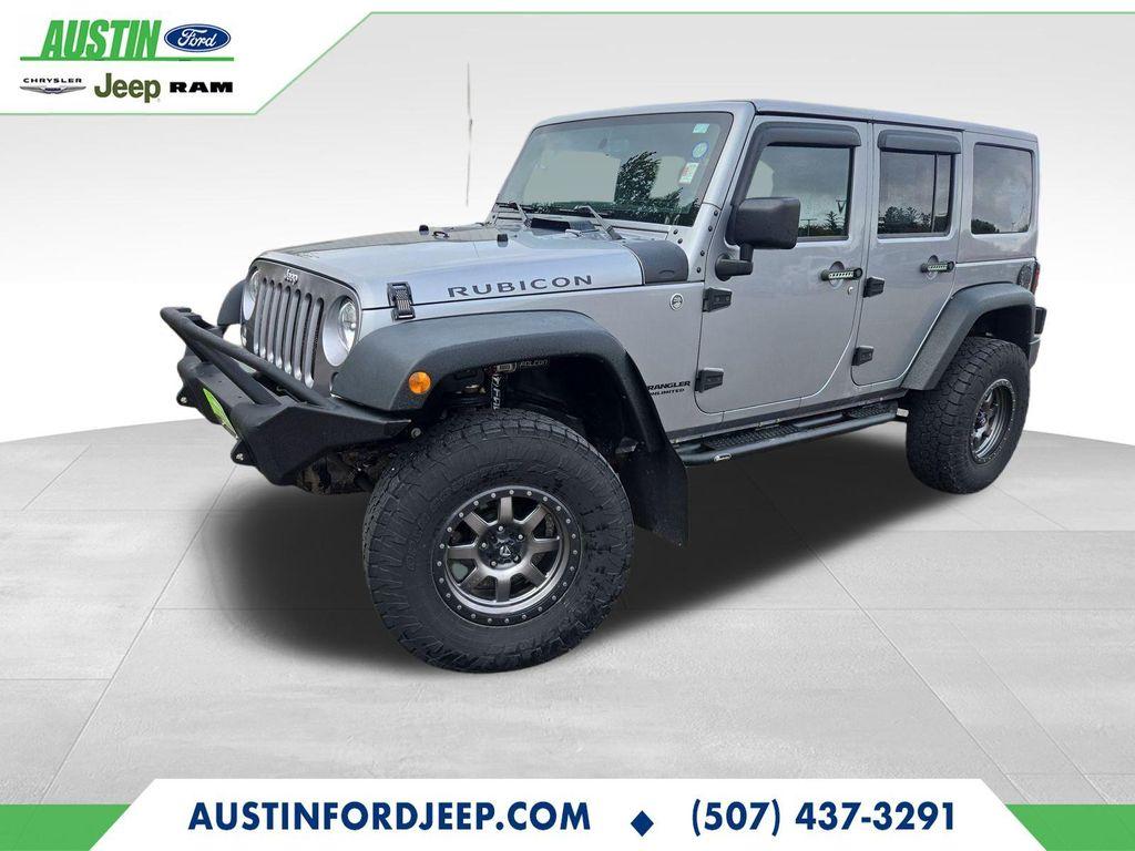used 2014 Jeep Wrangler Unlimited car, priced at $17,990