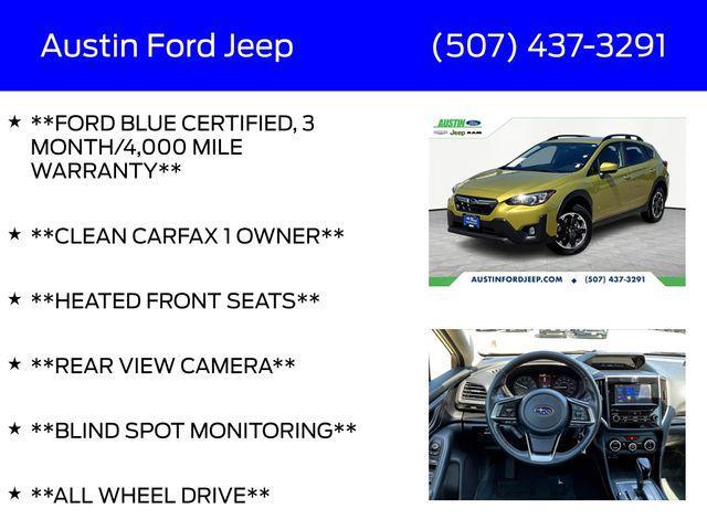 used 2021 Subaru Crosstrek car, priced at $24,990