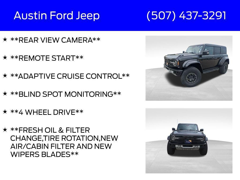 used 2023 Ford Bronco car, priced at $65,980