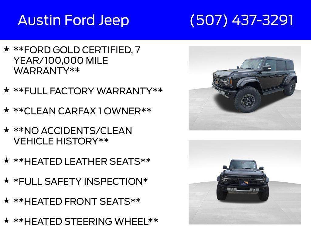 used 2023 Ford Bronco car, priced at $65,980