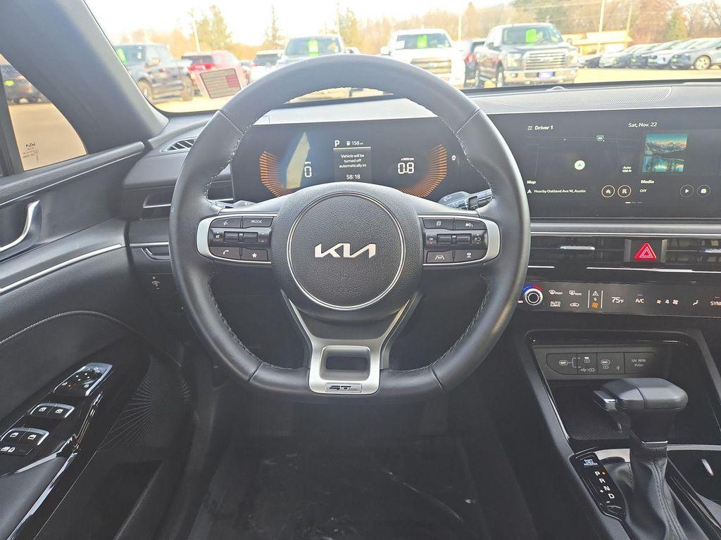 used 2025 Kia K5 car, priced at $27,690