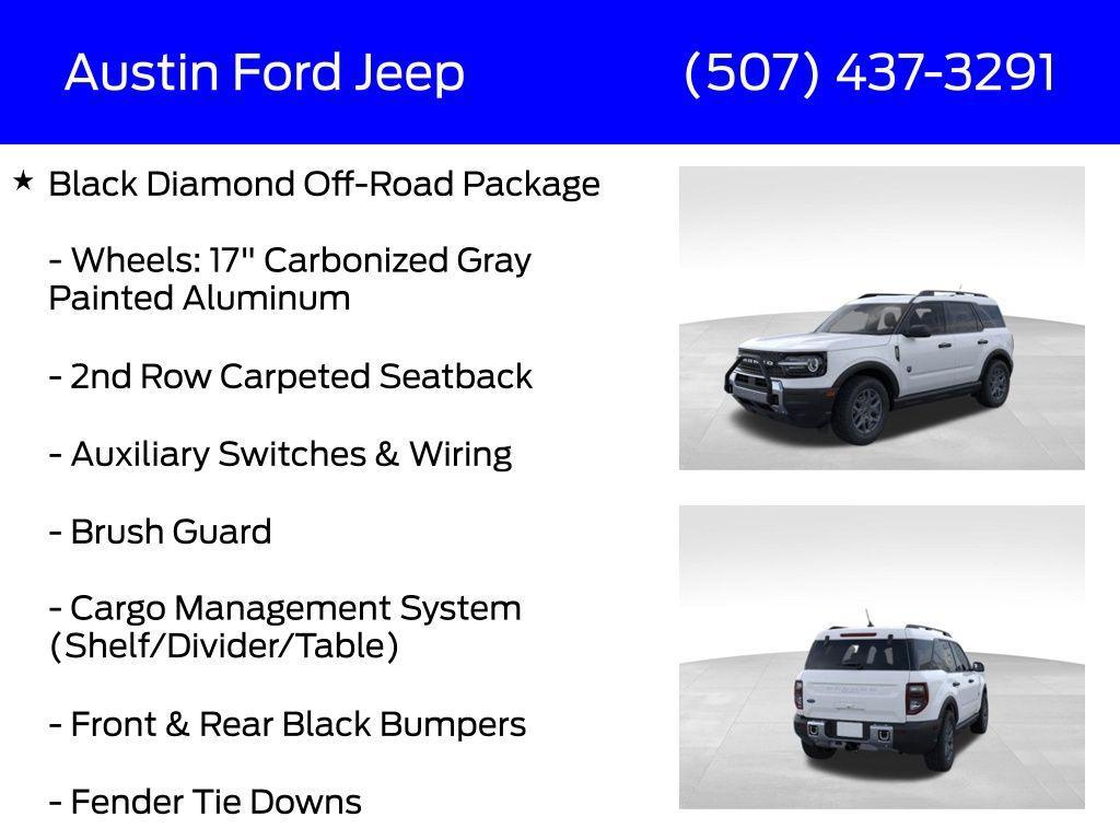 new 2025 Ford Bronco Sport car, priced at $29,980