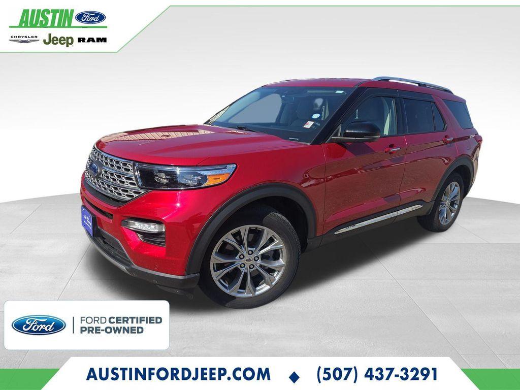used 2022 Ford Explorer car, priced at $36,980