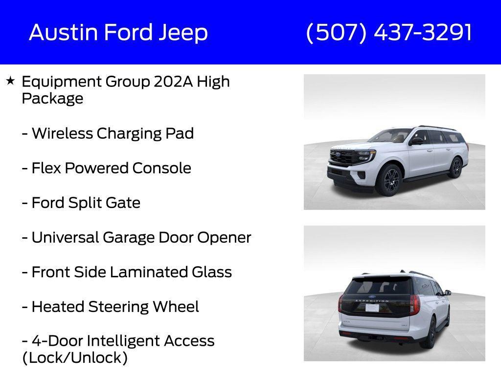new 2025 Ford Expedition Max car, priced at $71,538