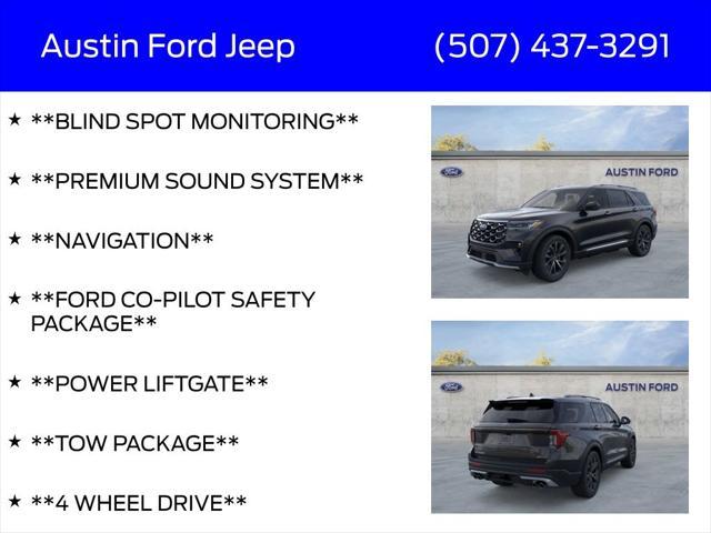 new 2025 Ford Explorer car, priced at $56,900