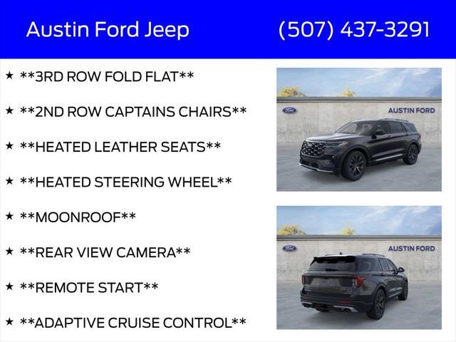 new 2025 Ford Explorer car, priced at $56,900