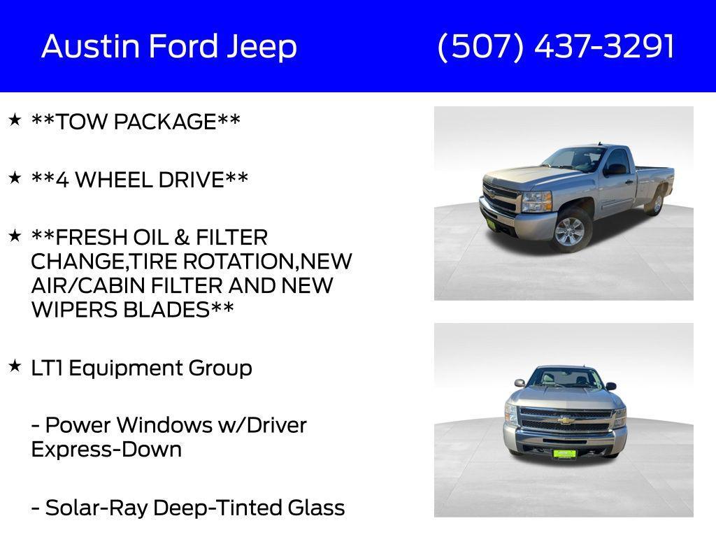 used 2010 Chevrolet Silverado 1500 car, priced at $9,980