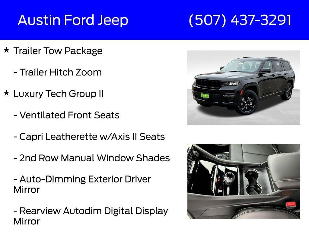 new 2025 Jeep Grand Cherokee L car, priced at $52,537