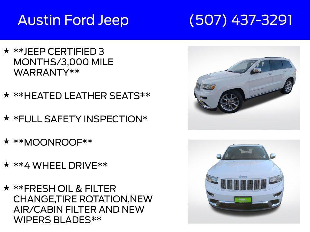 used 2015 Jeep Grand Cherokee car, priced at $15,980