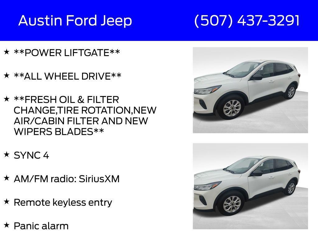 used 2023 Ford Escape car, priced at $23,490