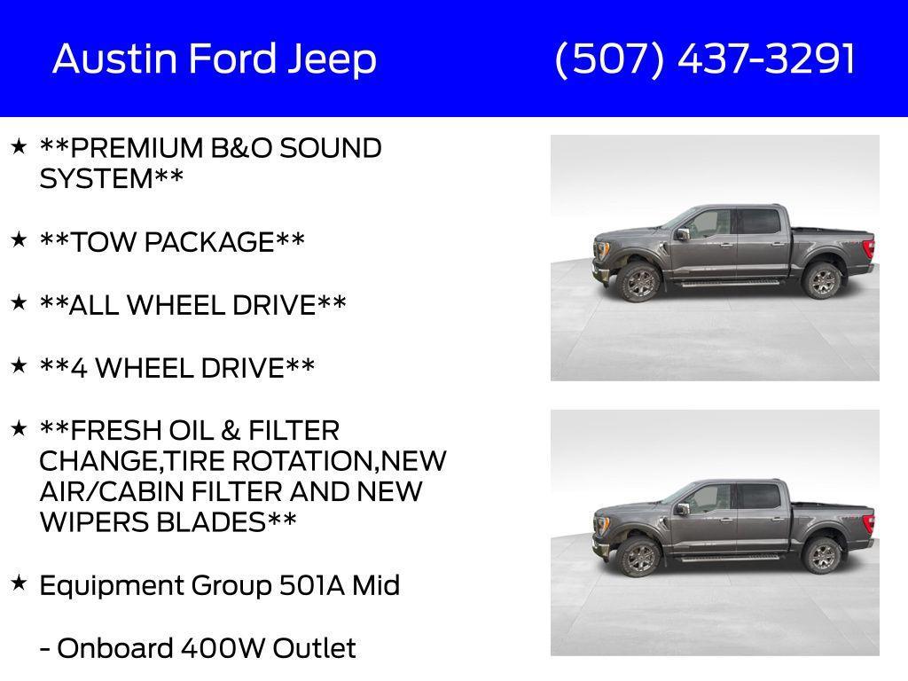 used 2022 Ford F-150 car, priced at $41,990
