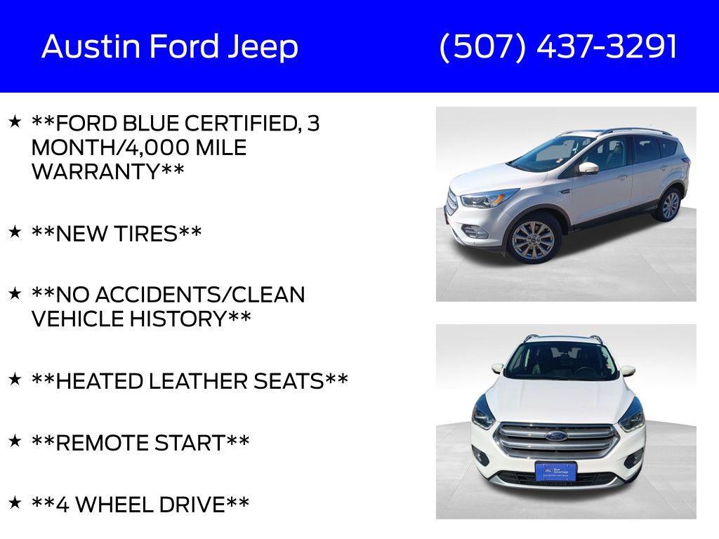 used 2017 Ford Escape car, priced at $15,980
