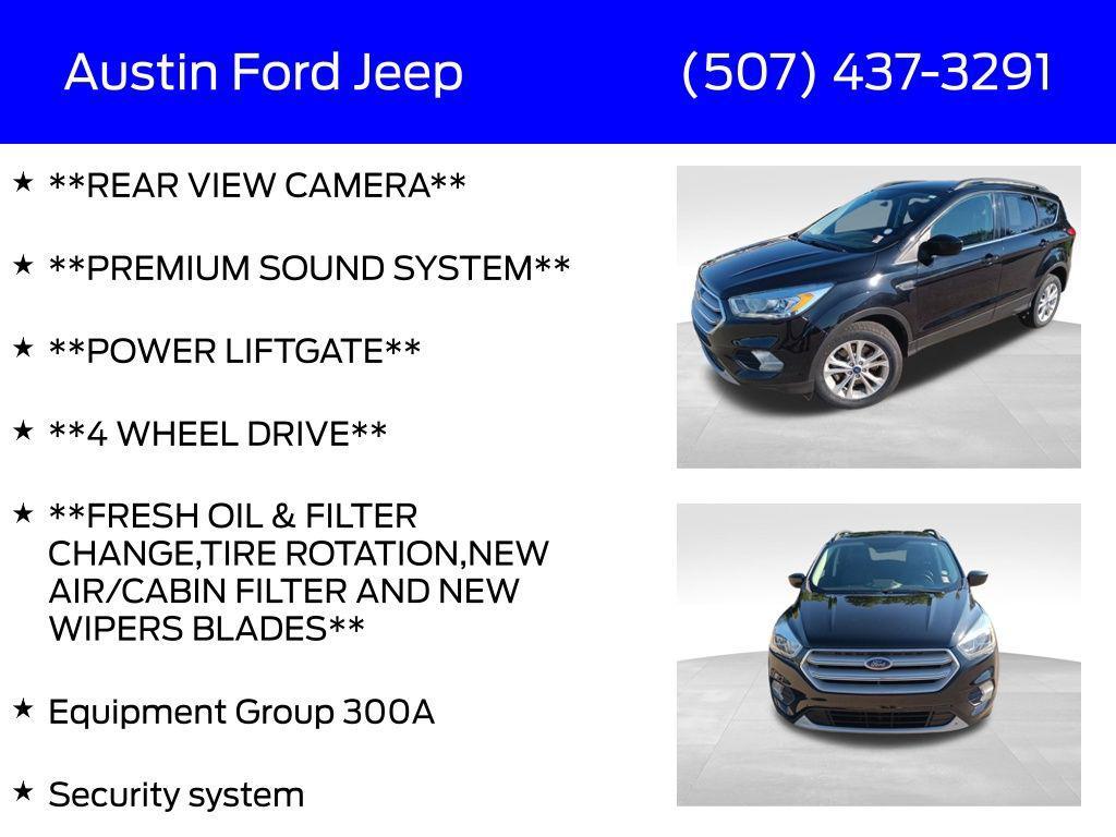 used 2019 Ford Escape car, priced at $17,750