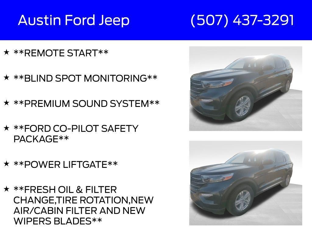 used 2022 Ford Explorer car, priced at $25,980