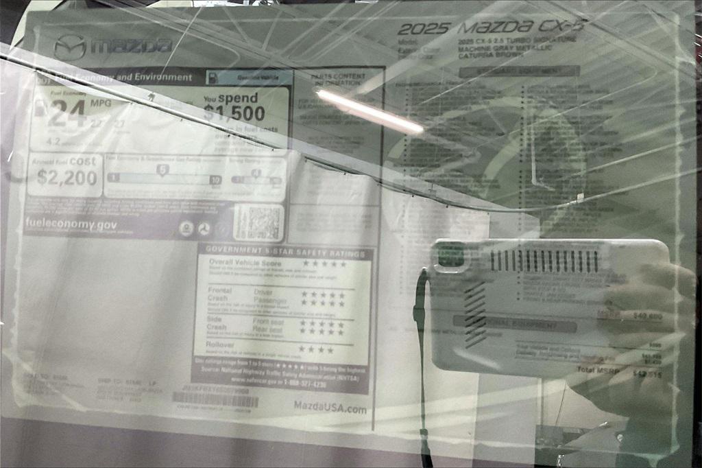 new 2025 Mazda CX-5 car, priced at $41,941