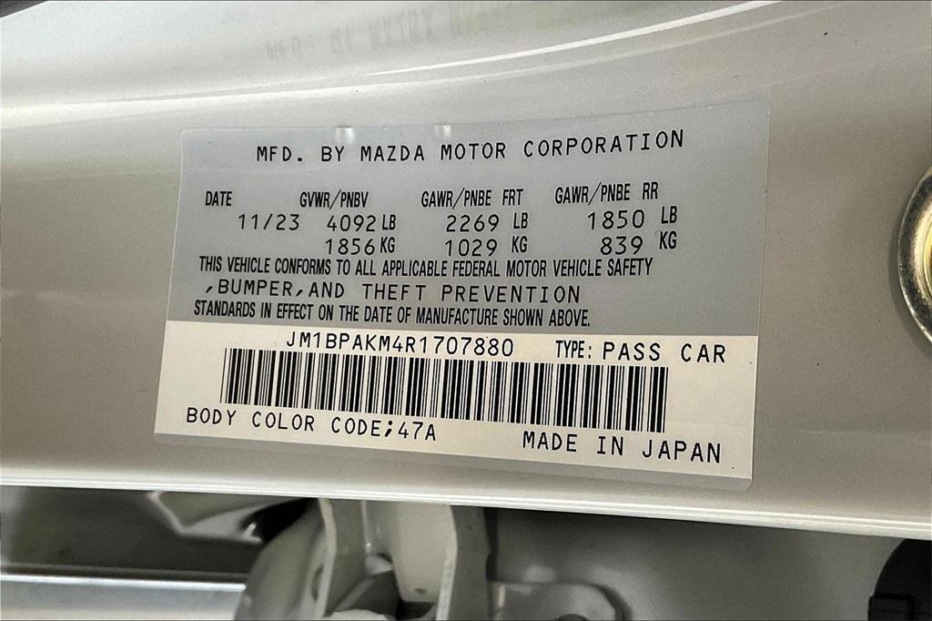 new 2024 Mazda Mazda3 car, priced at $26,600