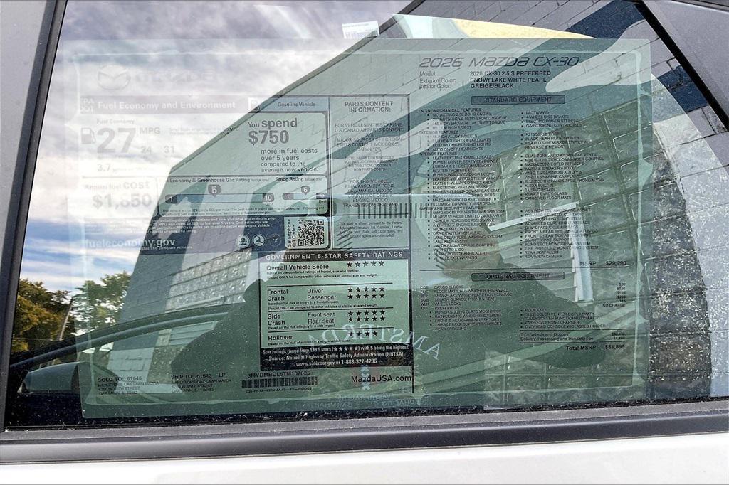 new 2026 Mazda CX-30 car