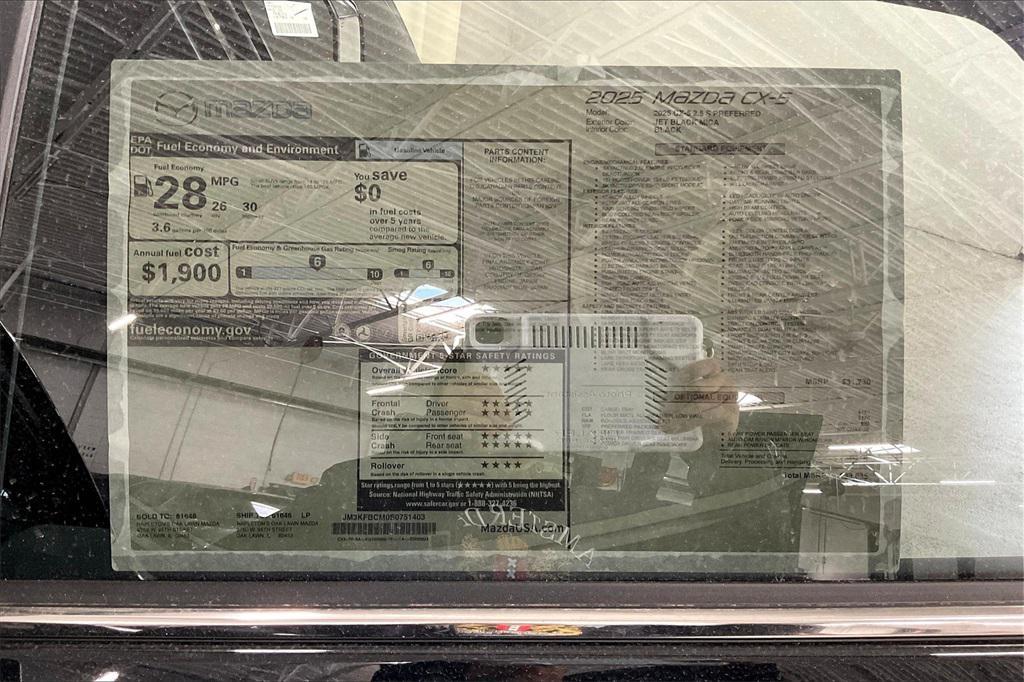 new 2025 Mazda CX-5 car