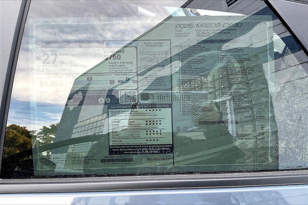 new 2026 Mazda CX-30 car