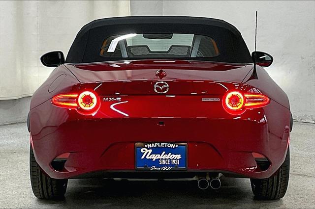 new 2025 Mazda MX-5 Miata car, priced at $36,485