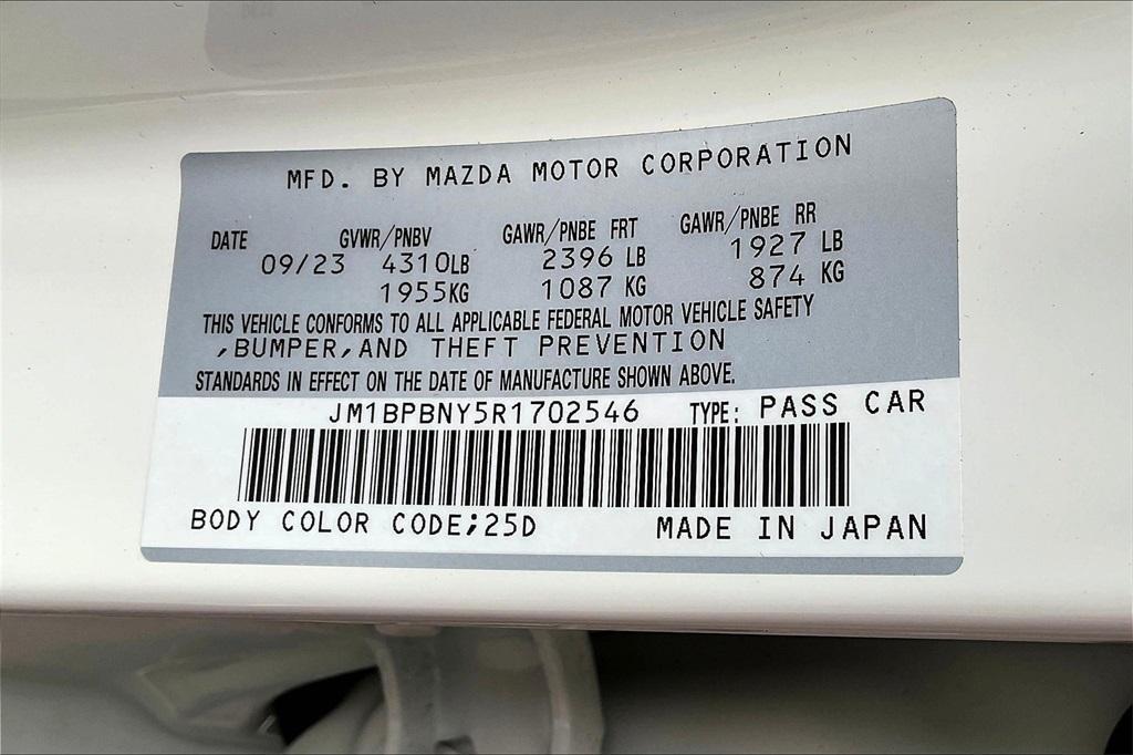 new 2024 Mazda Mazda3 car, priced at $37,438