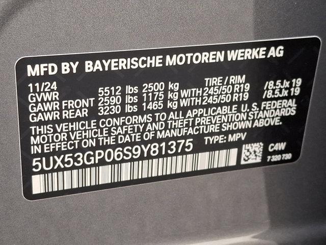 new 2025 BMW X3 car, priced at $55,355