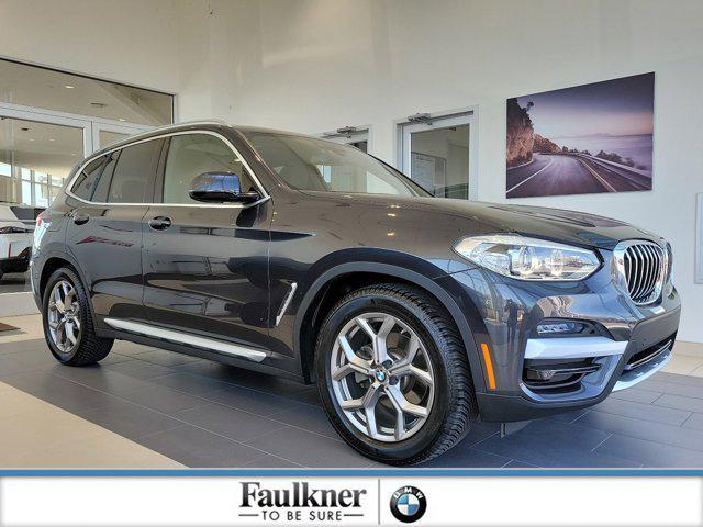 used 2020 BMW X3 car, priced at $27,411