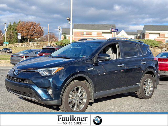 used 2018 Toyota RAV4 Hybrid car, priced at $19,511