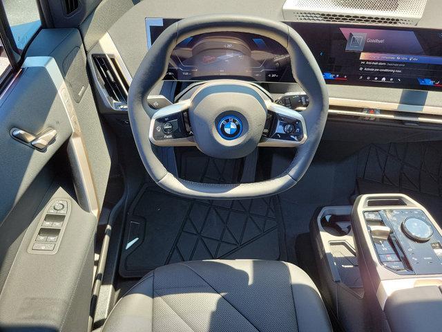 new 2025 BMW iX car, priced at $97,520