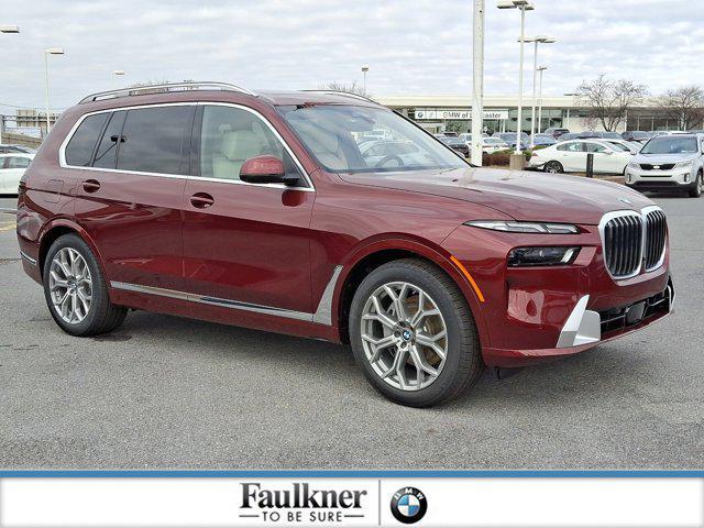 new 2025 BMW X7 car, priced at $95,820