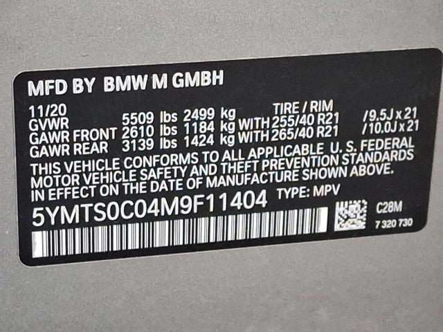 used 2021 BMW X3 M car, priced at $45,511